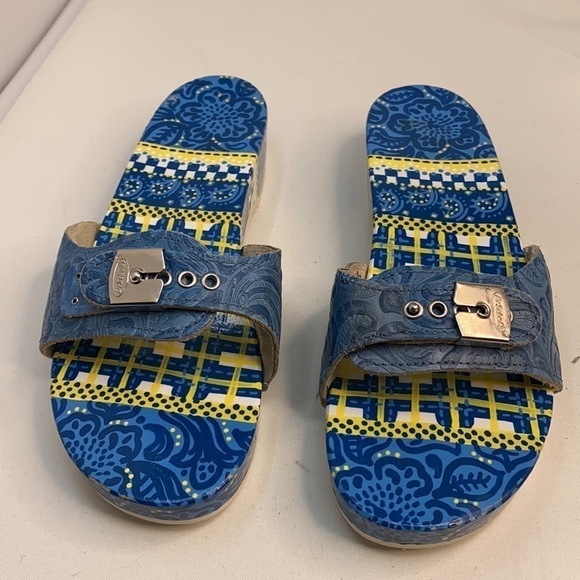 DR.SCHOLL'S SZ 8 PESCURA WOMEN'S HELL WOOD CLOGS - Picture 4 of 10